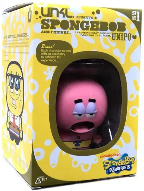 Spongebob Squarepants Patrick 5-Inch Vinyl Figure [Damaged Package]