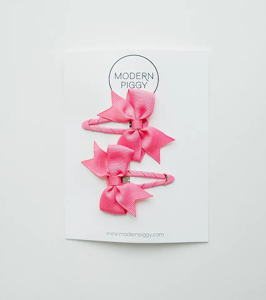 Perfect Pink | Snap Clip Set