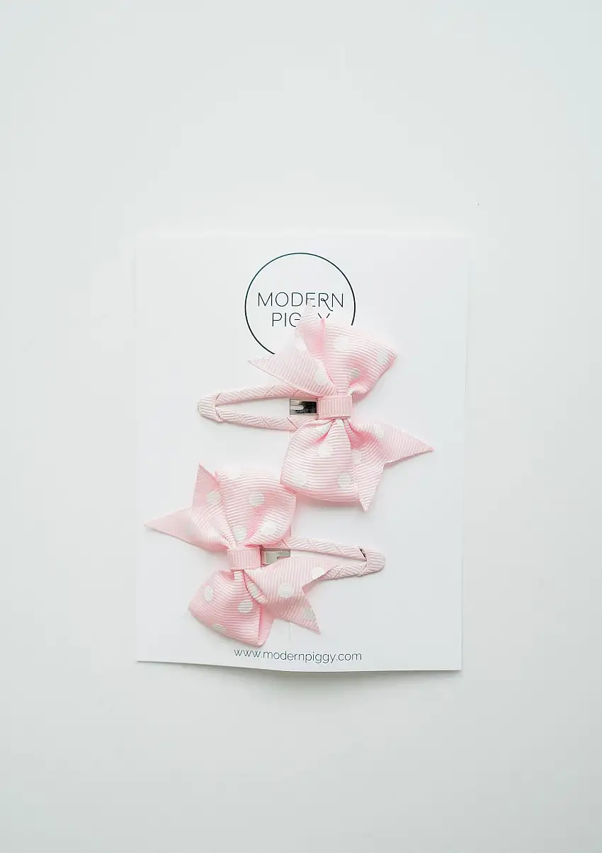 Baby Pink | Snap Clip Set