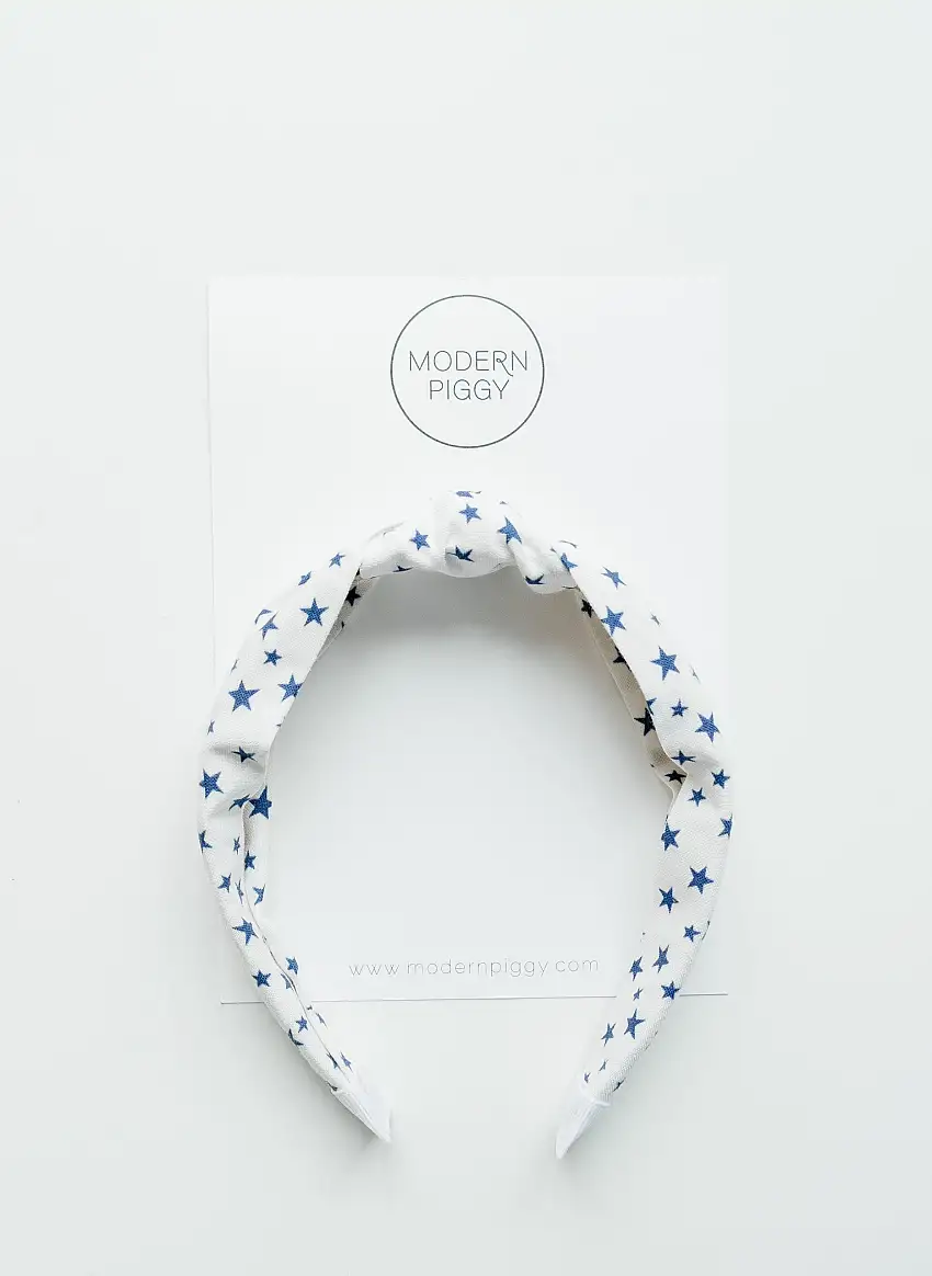 All American | Knotted Headband