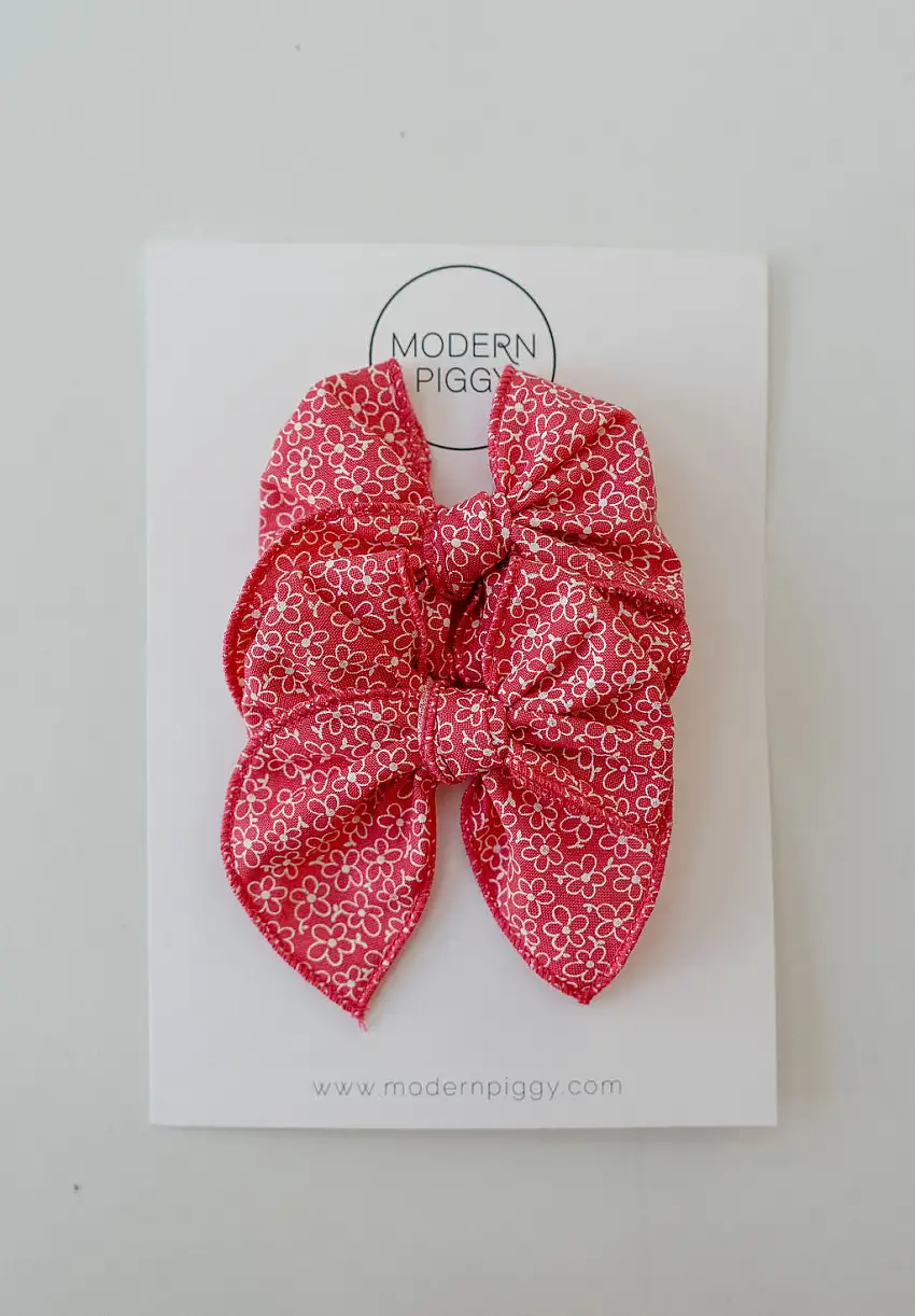 Bloomberry | Pigtail Set - Petite Party Bow