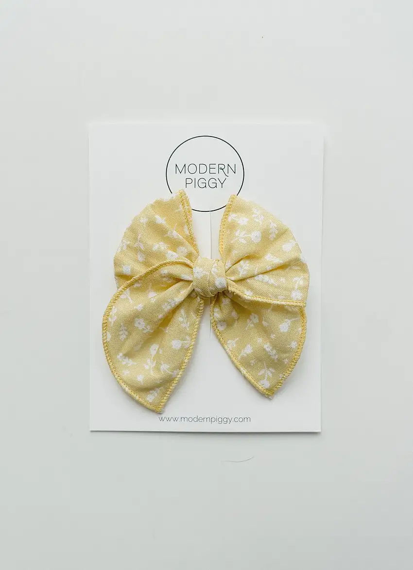 Sunshine | Petite Party Bow