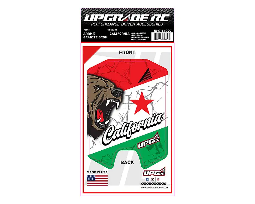UpGrade RC Chassis Protector for Arrma® Granite™ Grom (California) (1)