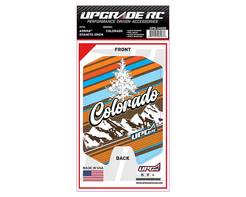 UpGrade RC Chassis Protector for Arrma® Granite™ Grom (Colorado) (1)