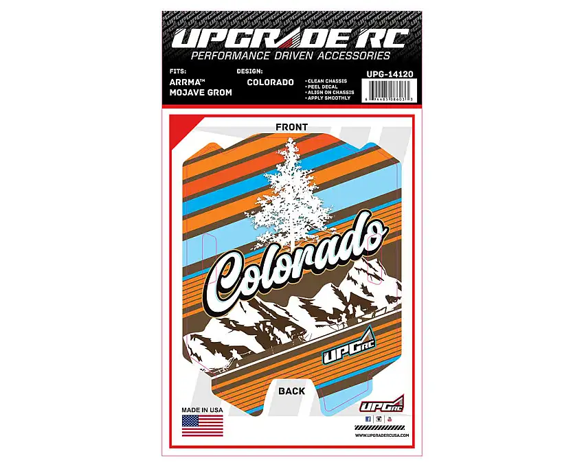 UpGrade RC Chassis Protector for Arrma® Mojave™ Grom (Colorado)