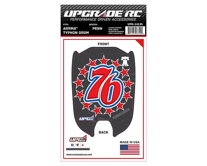 UpGrade RC Chassis Protector for Arrma® Typhon™ Grom (Penn) (1)