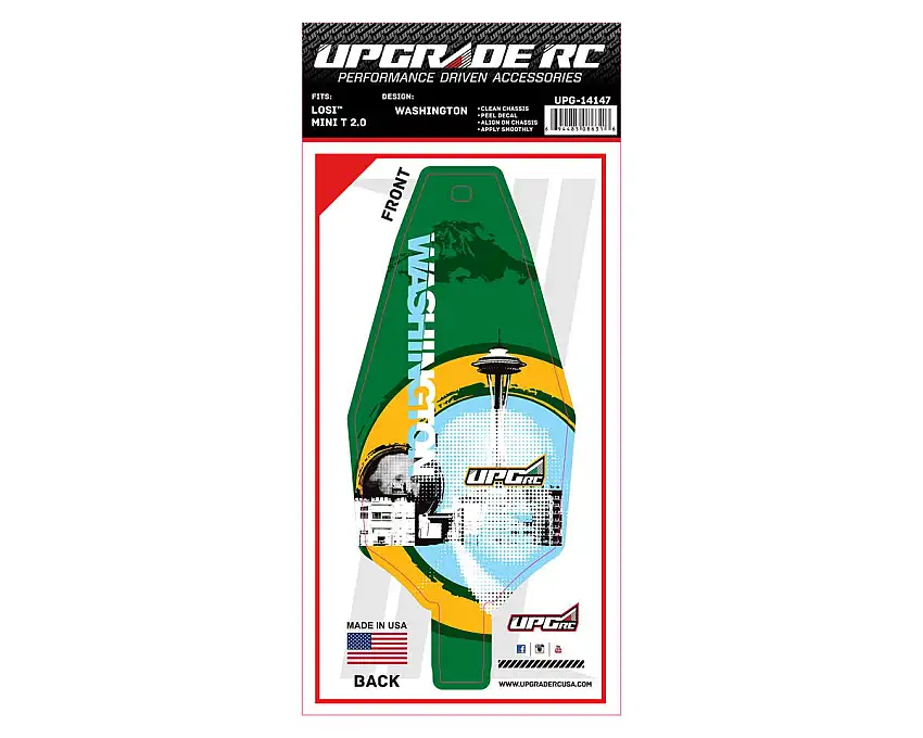 UpGrade RC Chassis Protector for Losi® Mini-T® 2.0 (Washington) (1)