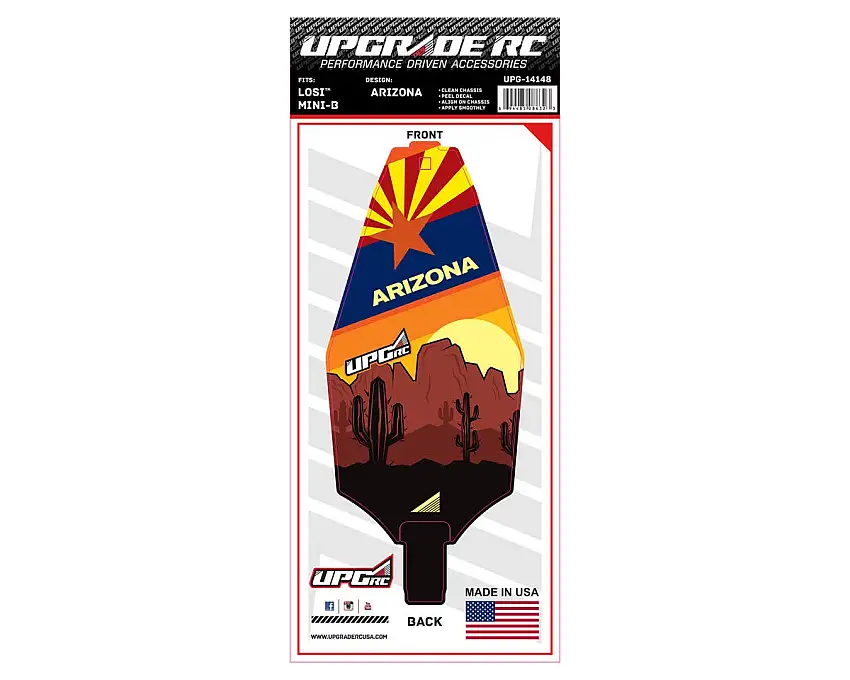 UpGrade RC Chassis Protector for Losi® Mini-B™ (Arizona) (1)