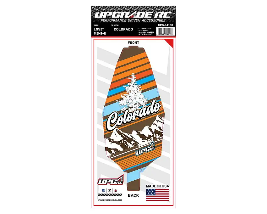 UpGrade RC Chassis Protector for Losi® Mini-B™ (Colorado) (1)