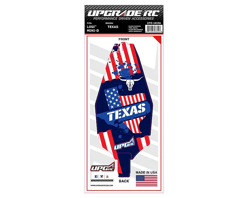 UpGrade RC Chassis Protector for Losi® Mini-B™ (Texas) (1)