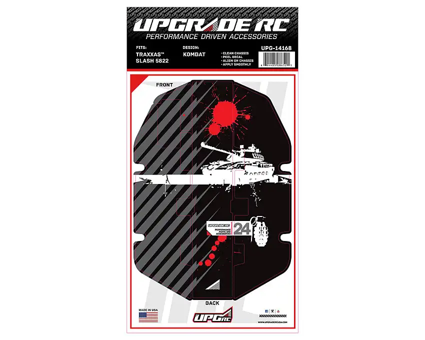 UpGrade RC Chassis Protector for Traxxas® Slash® 2WD (Kombat) (1)