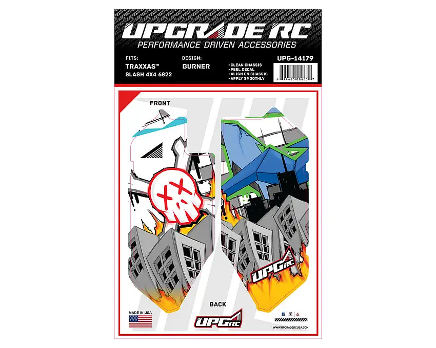 UpGrade RC Chassis Protector for Traxxas® Slash® 4x4 (Burner) (1)