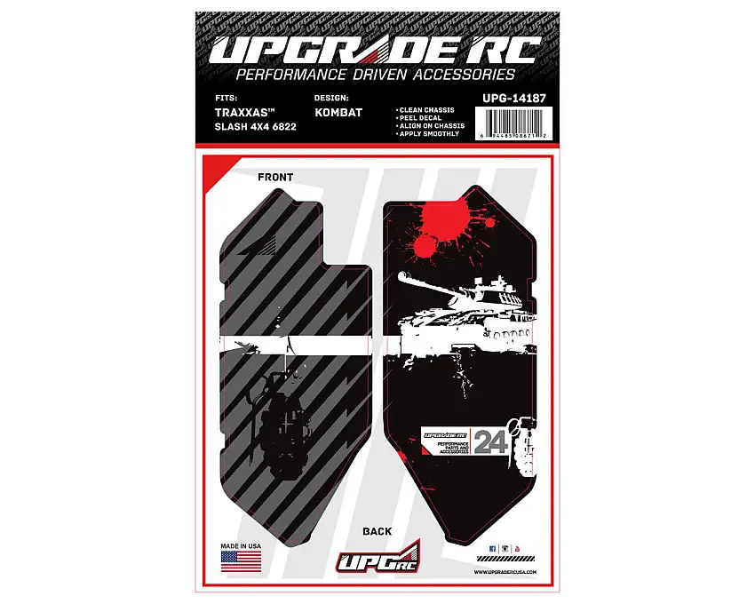 UpGrade RC Chassis Protector for Traxxas® Slash® 4x4 (Kombat) (1)