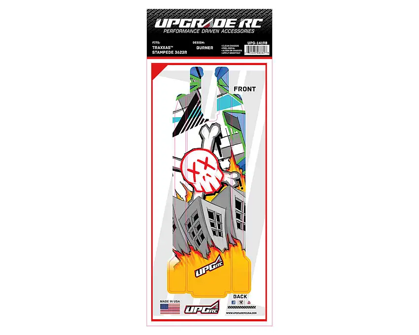 UpGrade RC Chassis Protector for Traxxas® Stampede® 2WD (Burner) (1)