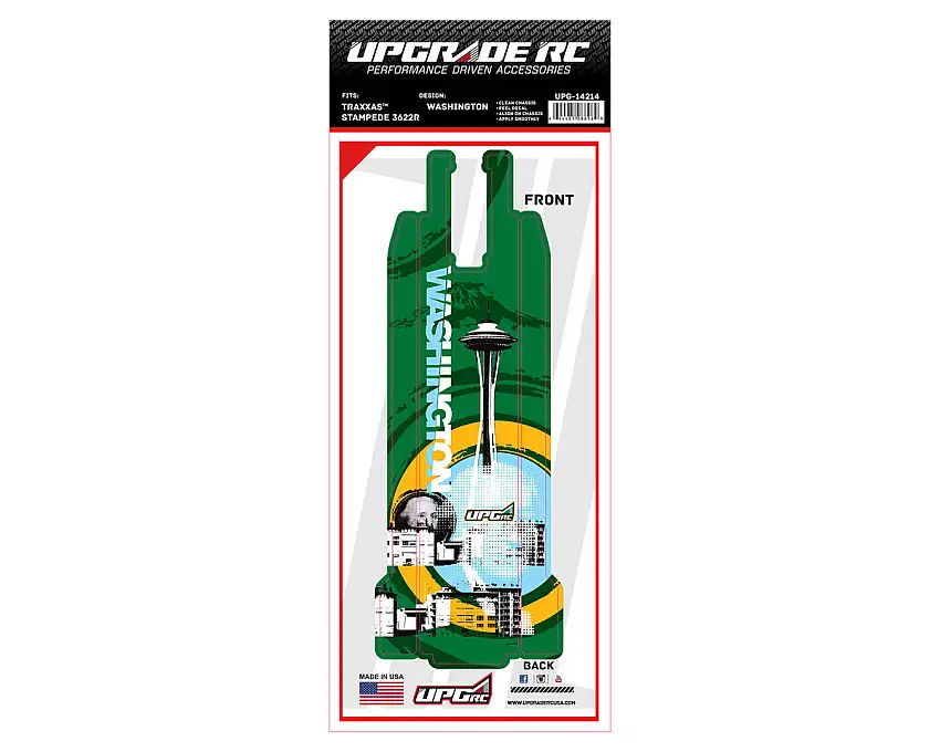 UpGrade RC Chassis Protector for Traxxas® Stampede® 2WD (Washington) (1)