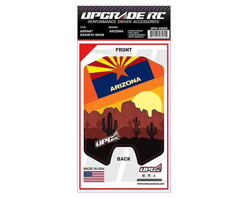UpGrade RC Chassis Protector for Arrma® Granite™ Grom (Arizona) (1)
