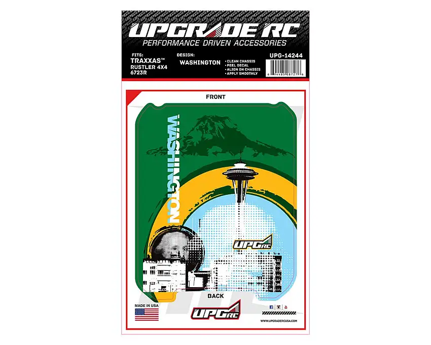 UpGrade RC Chassis Protector for Traxxas® Rustler® 4x4 (Washington) (1)