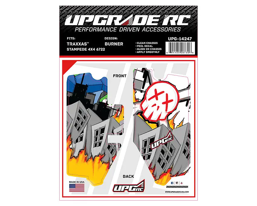 UpGrade RC Chassis Protector for Traxxas® Stampede® 4x4 (Burner) (1)