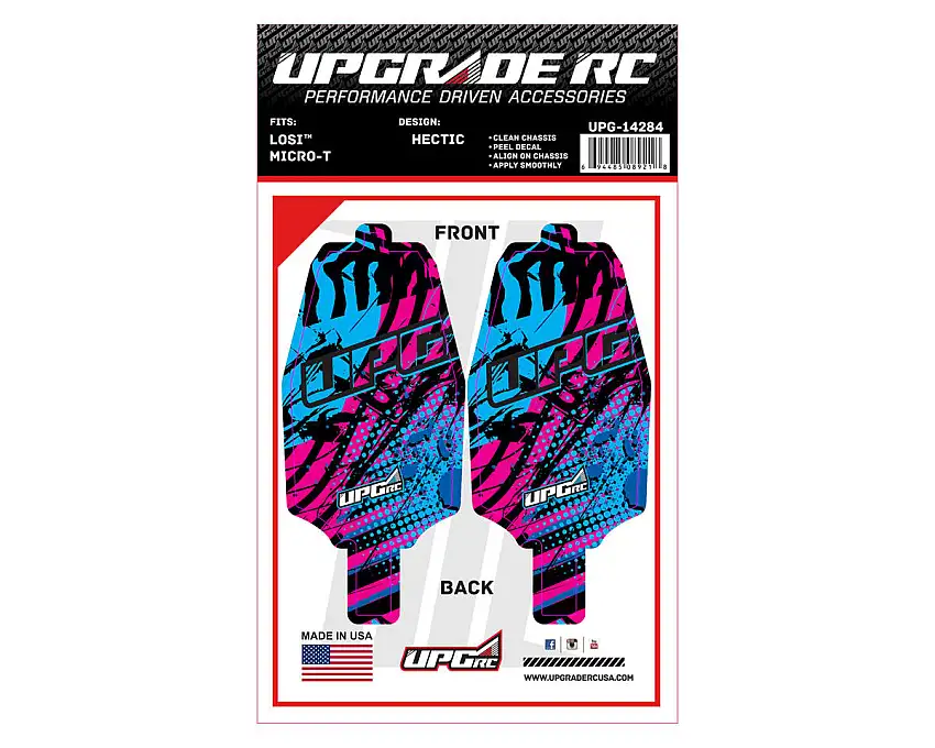 UpGrade RC Chassis Protector for Losi® Micro-T (Hectic) (2)