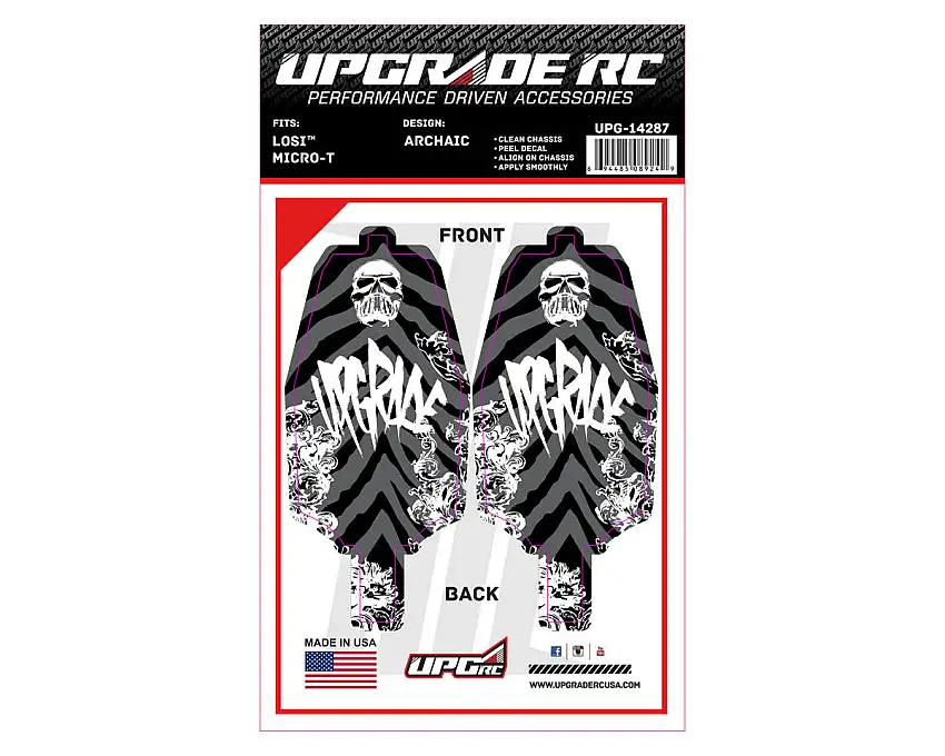 UpGrade RC Chassis Protector for Losi® Micro-T (Archaic) (2)