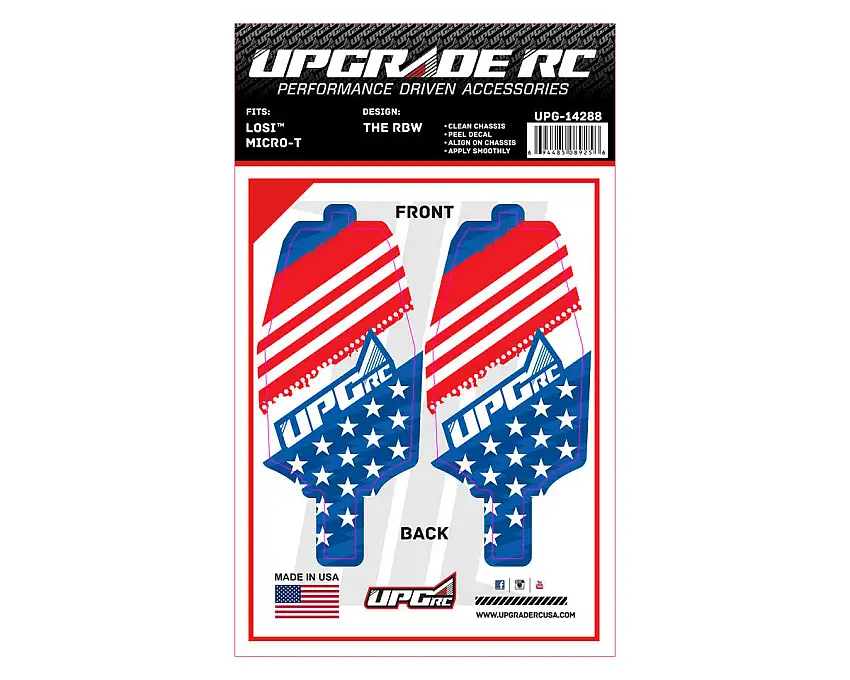UpGrade RC Chassis Protector for Losi® Micro-T (The RWB) (2)