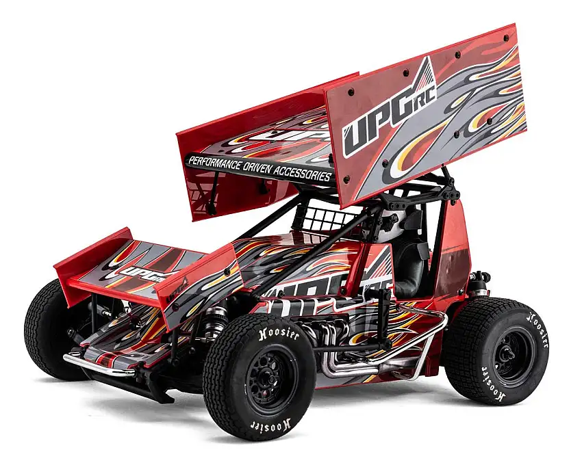 UpGrade RC "Flame" Graphic Set for Losi® 22S™ Sprint Car (Red)