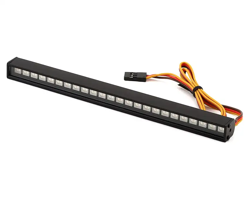 UpGrade RC 156mm RGB LED Light Bar (Black) (20 Lighting Functions)