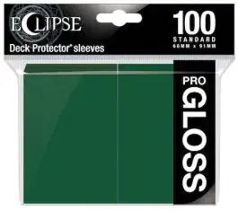 UPI15605 Ultra Pro Eclipse Gloss Standard Sleeves: Forest Green (100)