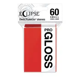 UPI15628 Ultra Pro Eclipse Gloss Small Sleeves: Apple Red (60)