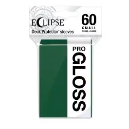 UPI15629 Ultra Pro Eclipse Gloss Small Sleeves: Forest Green (60)