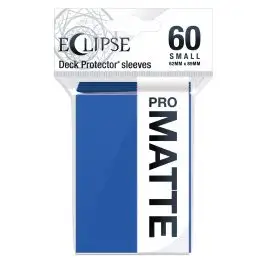 UPI15638 Ultra Pro Eclipse Matte Small Sleeves: Pacific Blue (60)