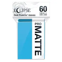 UPI15639 Ultra Pro Eclipse Matte Small Sleeves: Sky Blue (60)