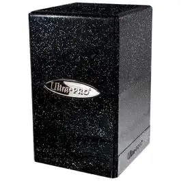 UPI15889 Ultra Pro Satin Tower: Glitter Black