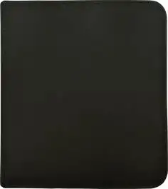UPI15891 Ultra Pro Vivid 12-Pocket Zippered PRO-Binder - Black