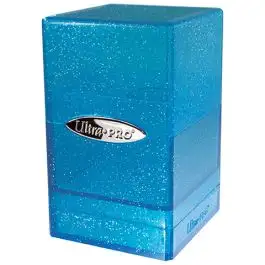 UPI15909 Ultra Pro Satin Tower: Glitter Blue