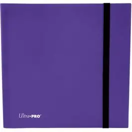 UPI16143 Ultra Pro 12-Pocket Eclipse PRO-Binder - Royal Purple