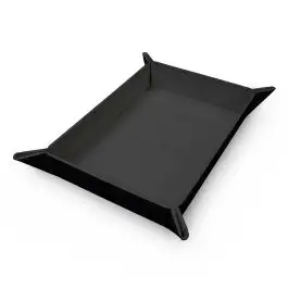 UPI16332 Ultra Pro Vivid Magnetic Foldable Dice Tray: Black