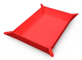 UPI16335 Ultra Pro Vivid Magnetic Foldable Dice Tray: Red