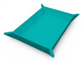 UPI16340 Ultra Pro Vivid Magnetic Foldable Dice Tray: Teal