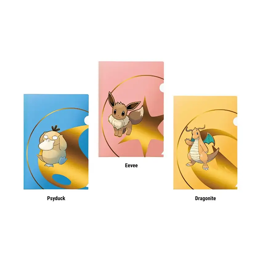 Tournament Folios 3-Pack - Psyduck, Eevee, Dragonite