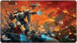 UPI16559 Ultra Pro Warhammer 40K: Tau Empire Codex Aligned Playmat - Stitched