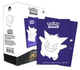 UPI16610 Ultra Pro Pokemon TCG: Elite Gengar 105ct Apex Deck Protector Sleeves