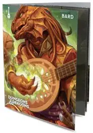 UPI18593 Ultra Pro Dungeons and Dragons RPG: Bard - Class Folio with Stickers