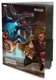 UPI18600 Ultra Pro Dungeons and Dragons RPG: Rogue - Class Folio with Stickers