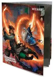 UPI18603 Ultra Pro Dungeons and Dragons RPG: Wizard - Class Folio with Stickers