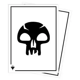 UPI19933 Ultra Pro Magic the Gathering CCG: Mana 8 - 105ct Apex Deck Protector sleeves - Swamp