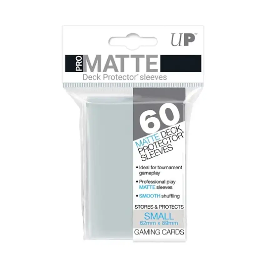 Pro-Matte Non-Glare Card Sleeves - Clear, Undersized (10 Packs of 60)
