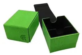 UPILE10378 Ultra Pro Legion Sentinel: Deck Box 100+ - Green