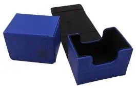 UPILE10385 Ultra Pro Legion Sentinel: Deck Box 80 - Blue