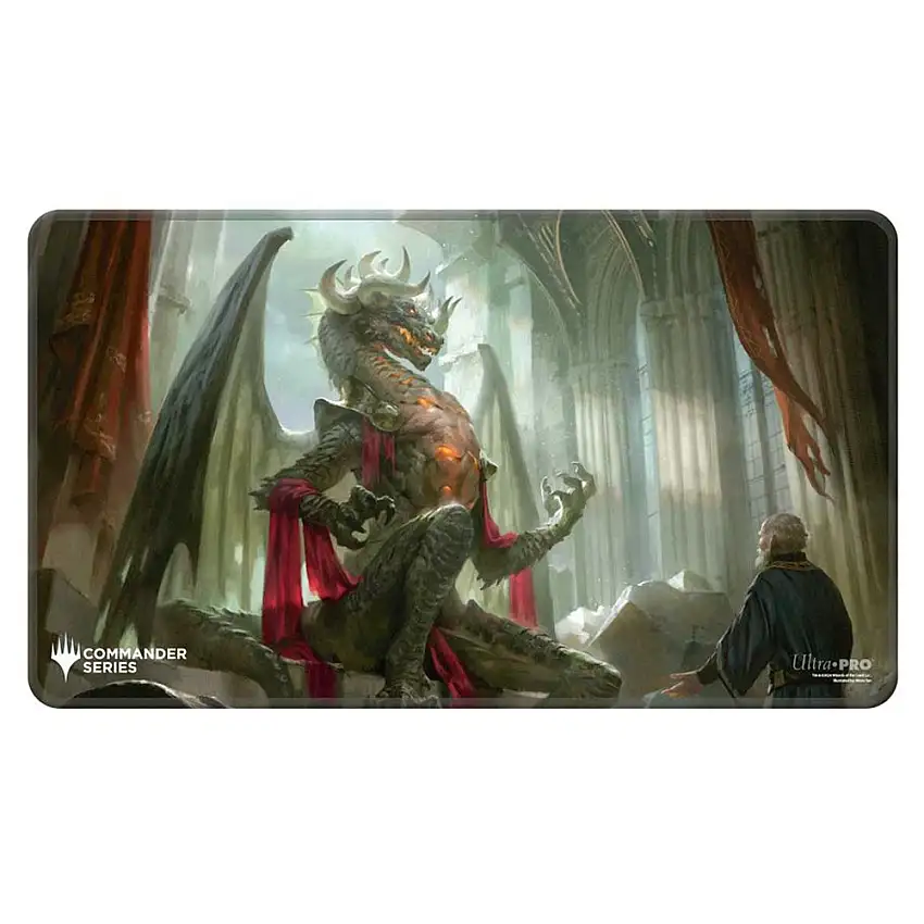 MtG Stitched-Edge Playmat: Commander Series - Korvold, Fae-Cursed King (Last Chance)